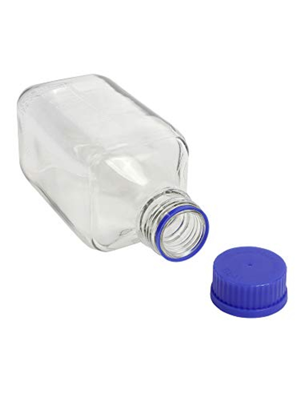 PYREX Square Media/Solution Bottles and Caps