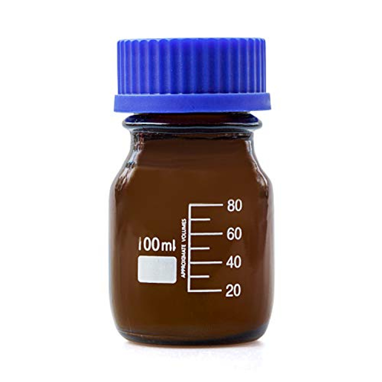 50 ML AMBER GLASS BOTTLE WITH SCREW CAP