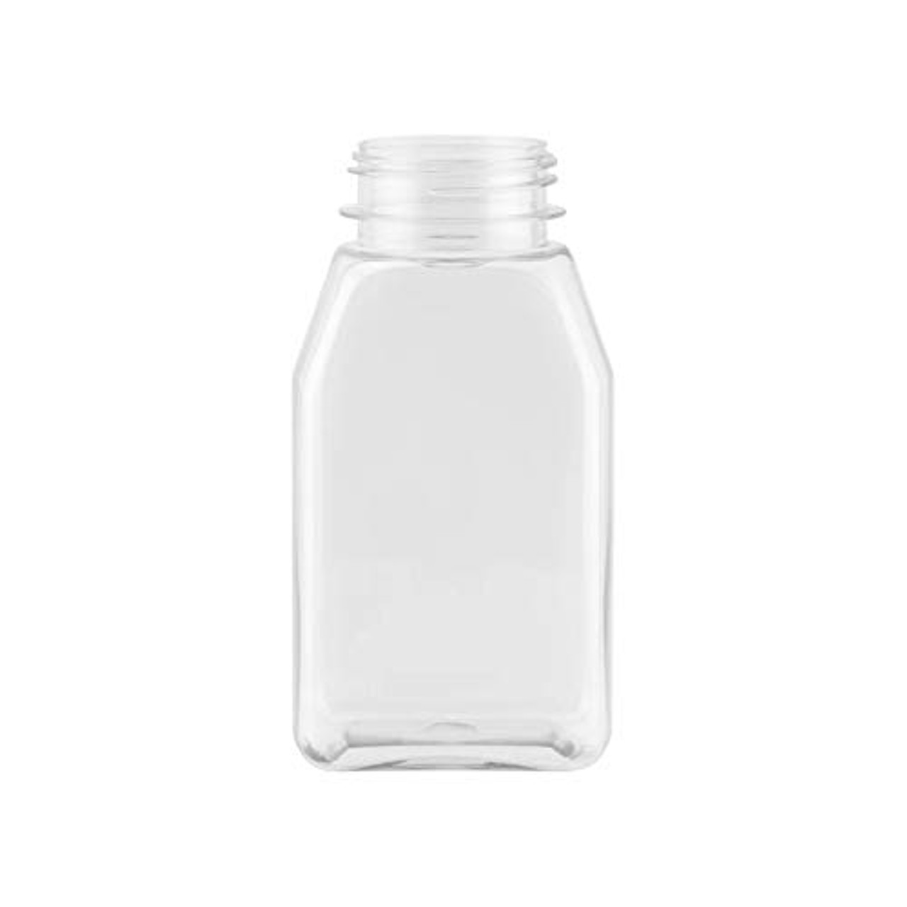 Plastic Spice Jars with Shaker Lids (16 oz, 4-Pack) Reusable Jars