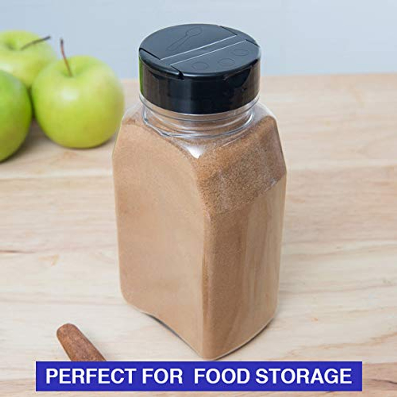 Plastic spice jars sale with shaker lids