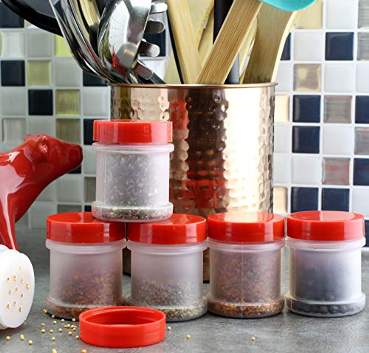 travel spice jars