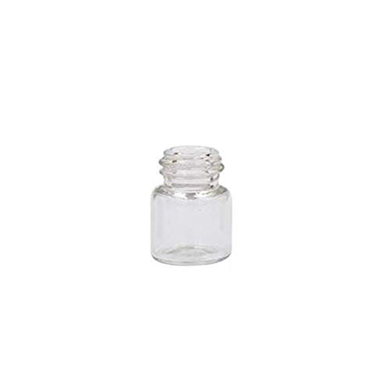 Enslz 100pcs Perfume Samples Mini Bottles with Black Lid Empty Glass Vials Dropper Bottle for Travel and Party (3ml)