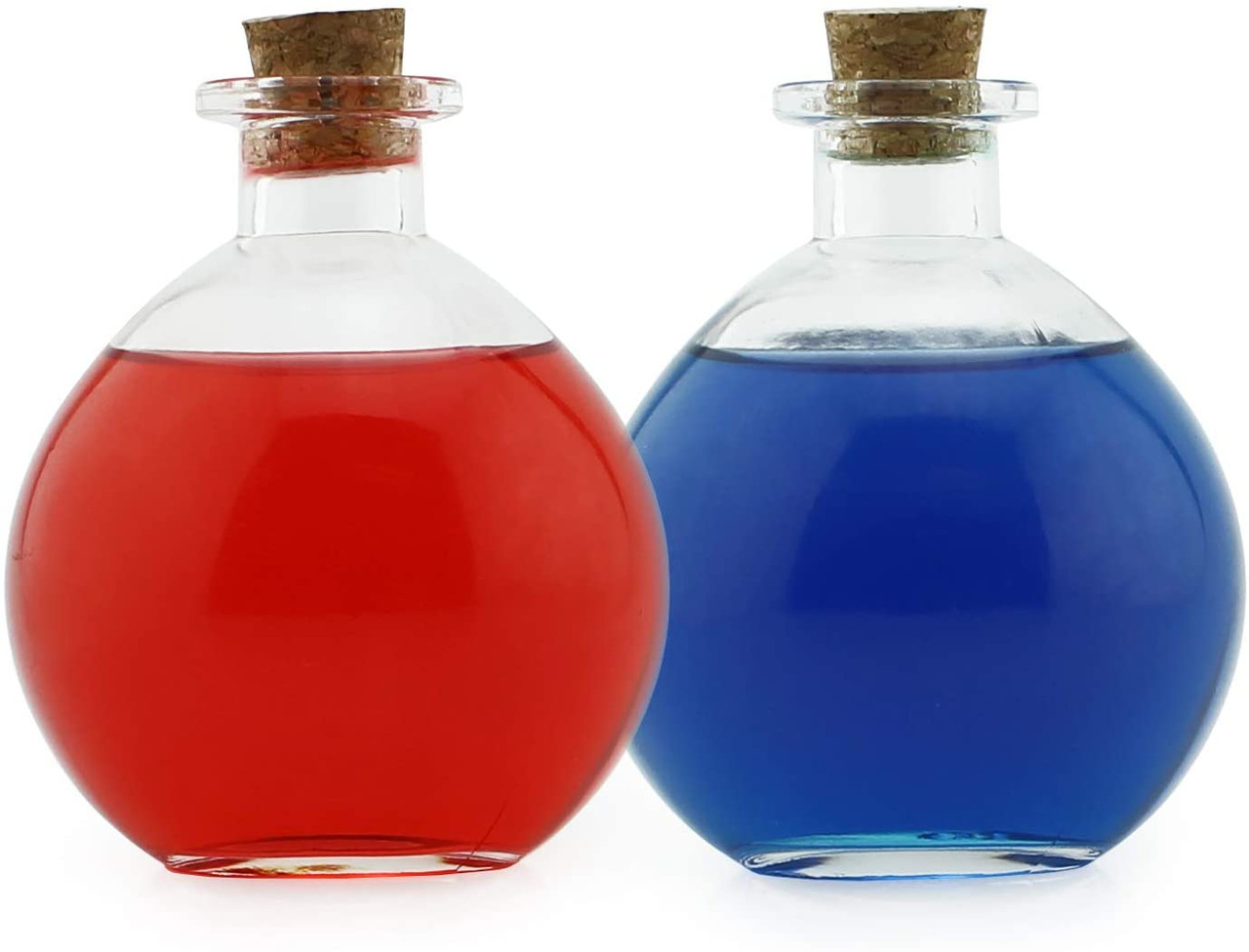 Spherical Glass Potion Bottles with Cork – Wild Island Trading Co