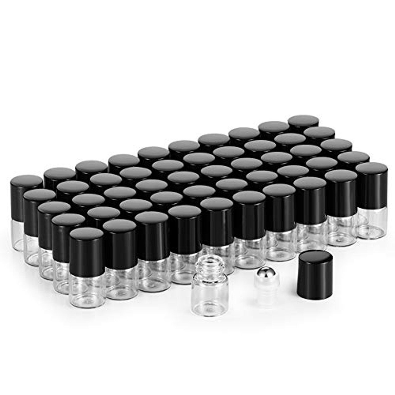 50 Small GLASS PERFUME VIALS for Sampling Fragrance - Perfume