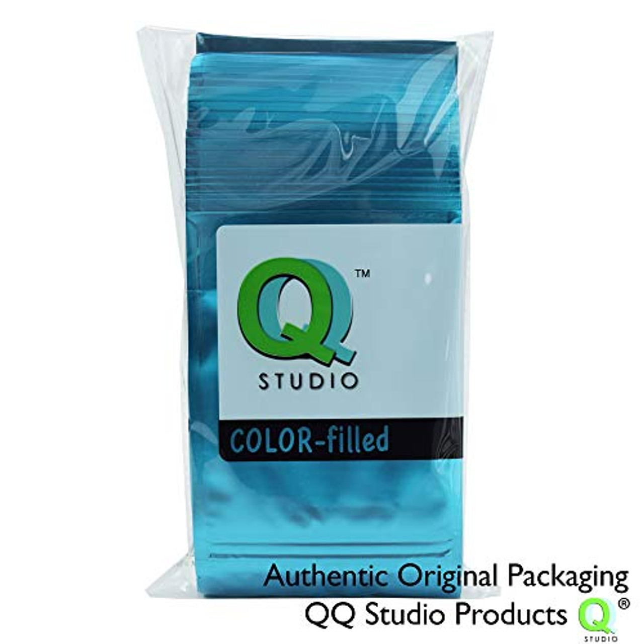 QQ Studio Multi-Colored Food Safe Plastic Re-Sealable Stand Up