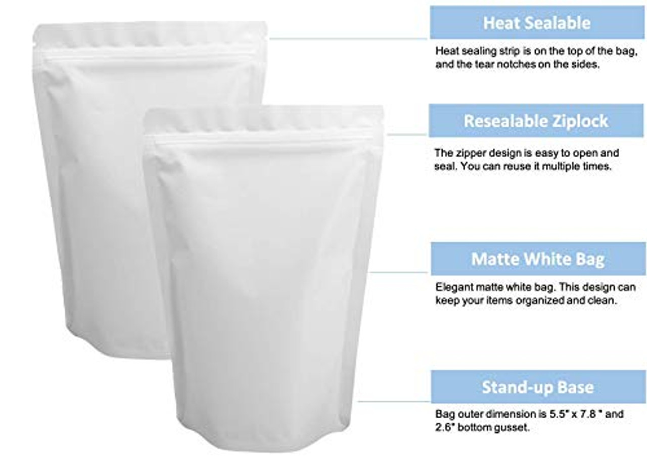 100 Mylar Heat Seal Bags (115x175mm) – Strain Finder