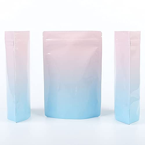 50x Mylar Standbeutel Mit Fenster & Reißverschluss – 9x13 Cm, Schwarz, Wiederverschließbar Für Lebensmittel, Kaffee, Nüsse & Snacks