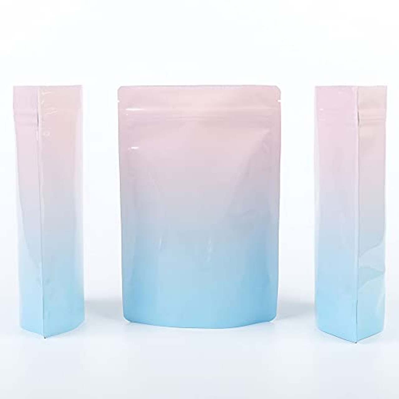 Bulk QTY Matte Colored Stand-Up Mylar Aluminum Foil Food Grade QuickQlick™  Bags