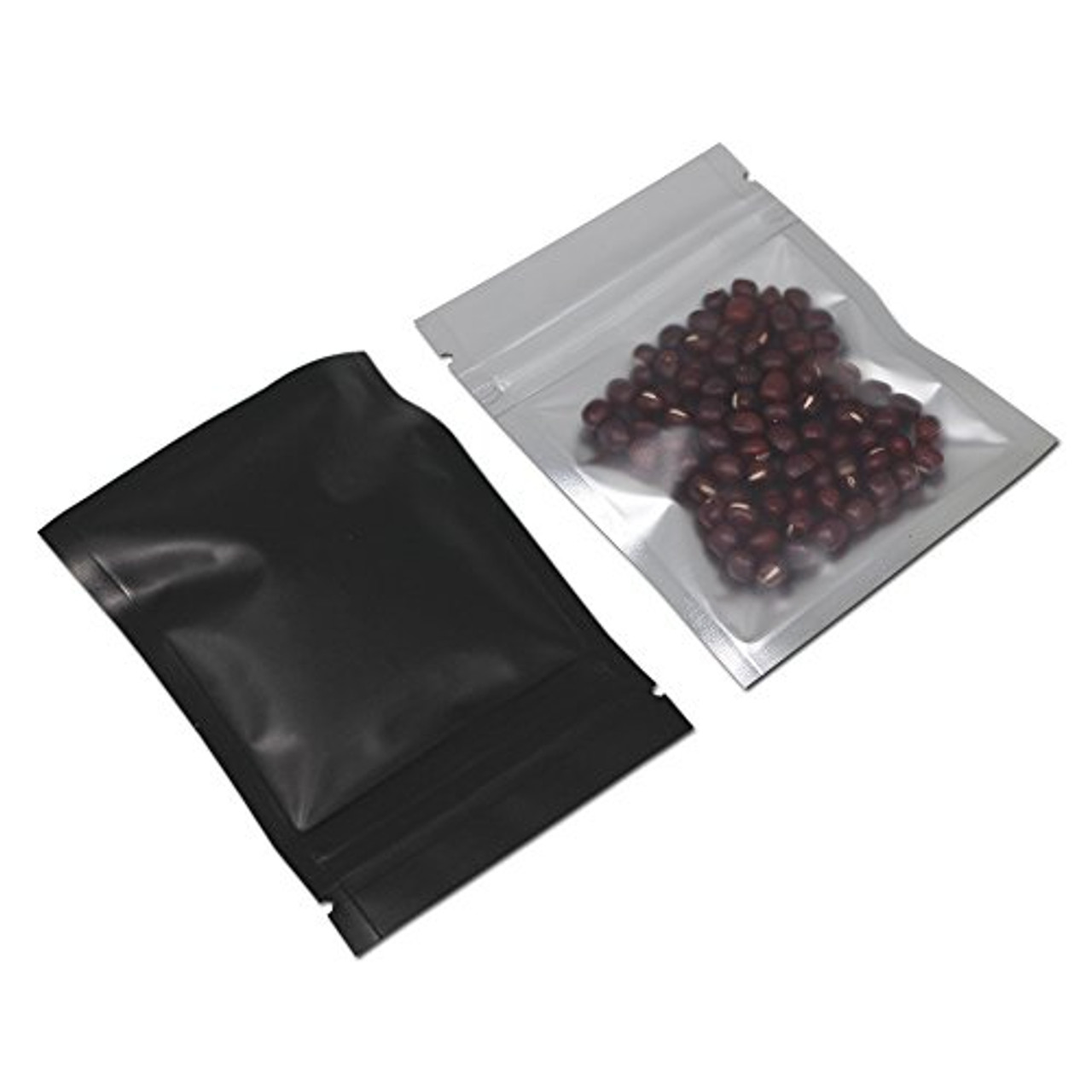 Food Storage Bags Resealable Plastic Bags ,Clear Durable Food