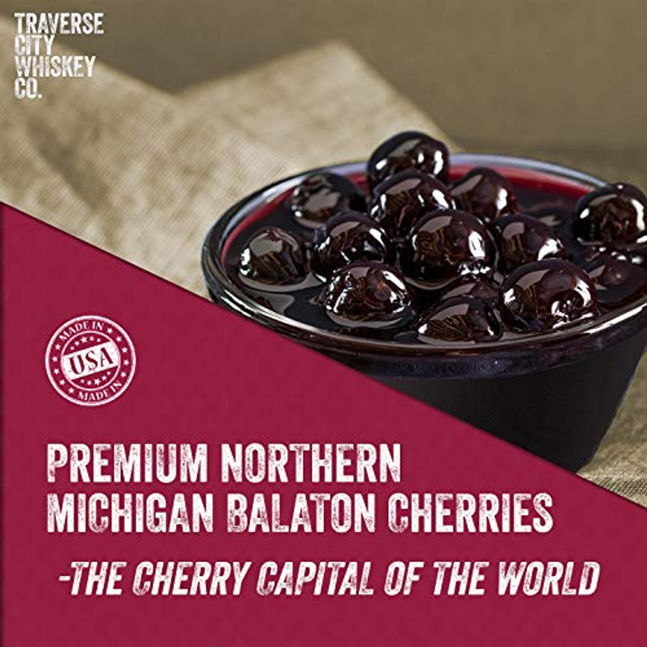 Premium Cocktail Cherries for Cocktails and Desserts | All