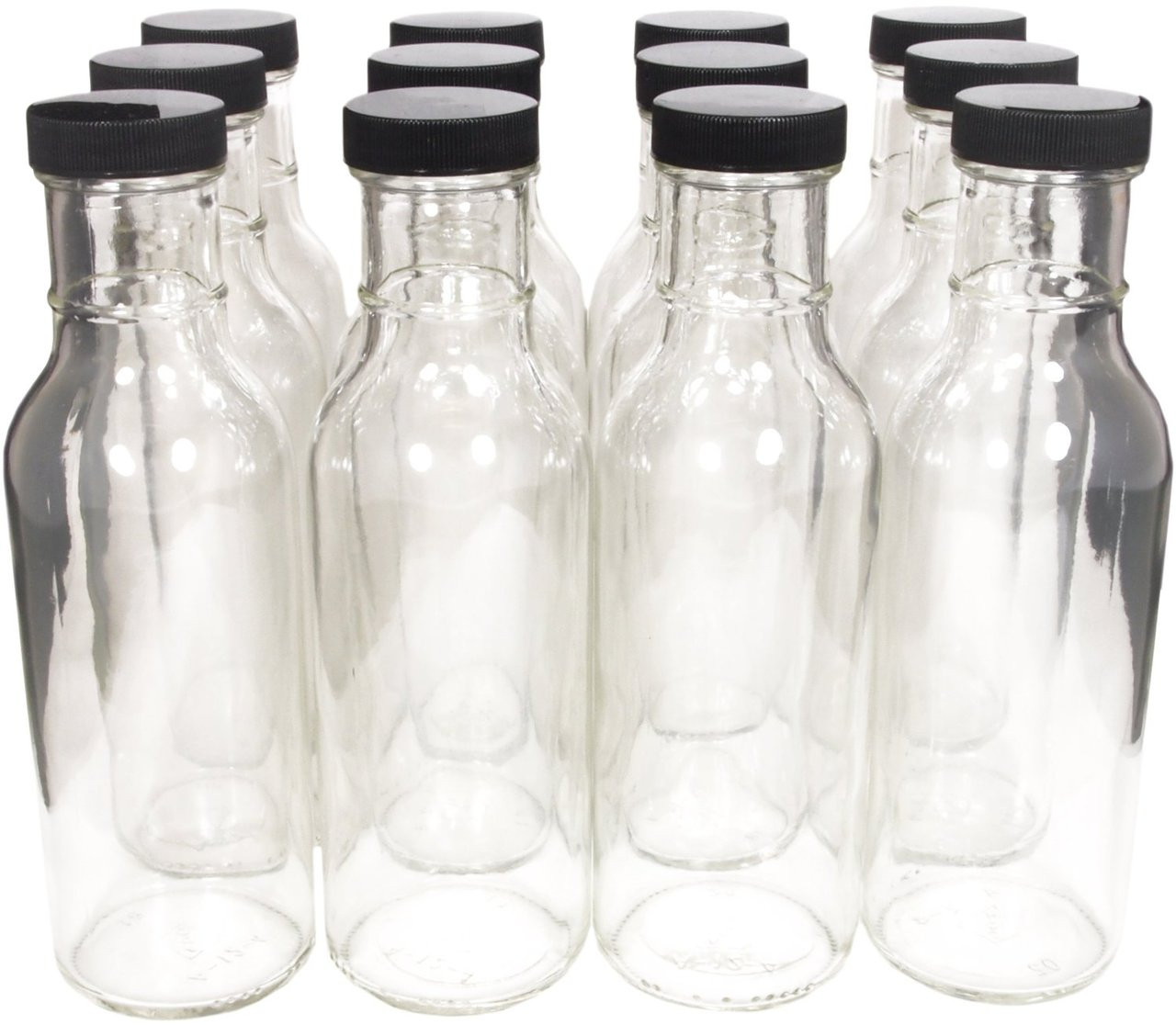 12 oz Glass Bottle w/Drop Lock Thread (12 per case)