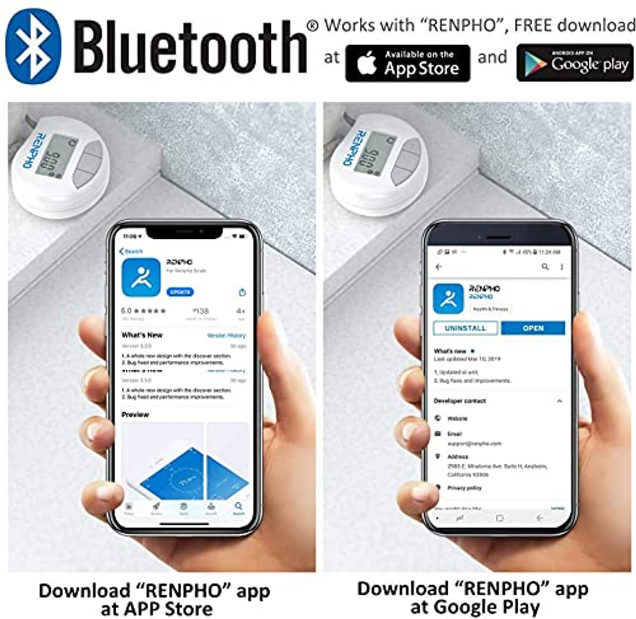  FITINDEX Smart Body Tape Measure,Bluetooth Digital
