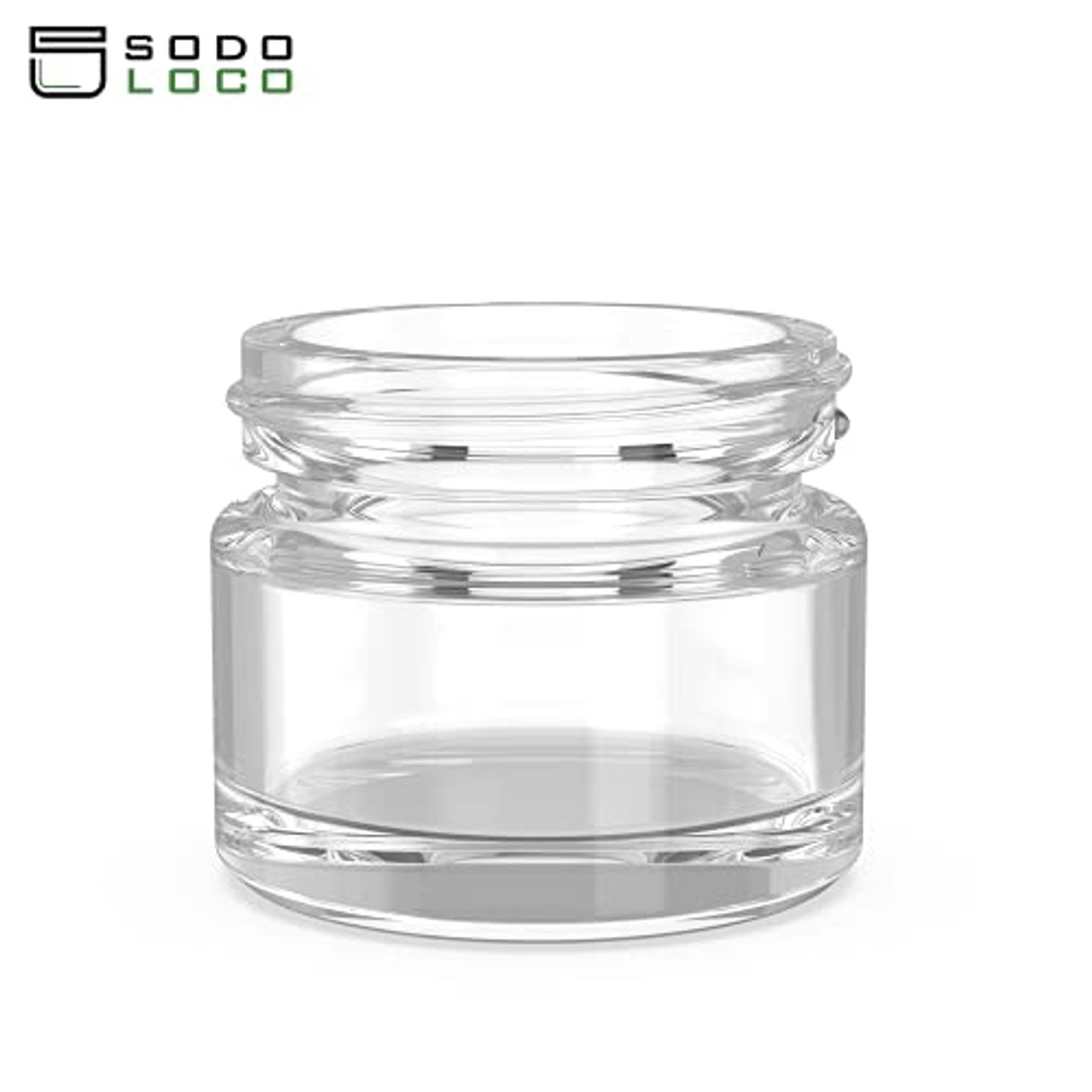 5mL Glass Jars with Lids Concentrate Containers Wax Oil Dabs