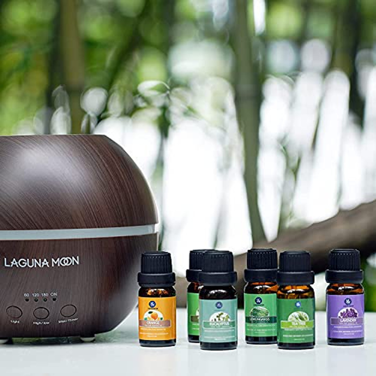 Lagunamoon Essential Oils,Top 10 Pure Aromatherapy Oils Gift Set