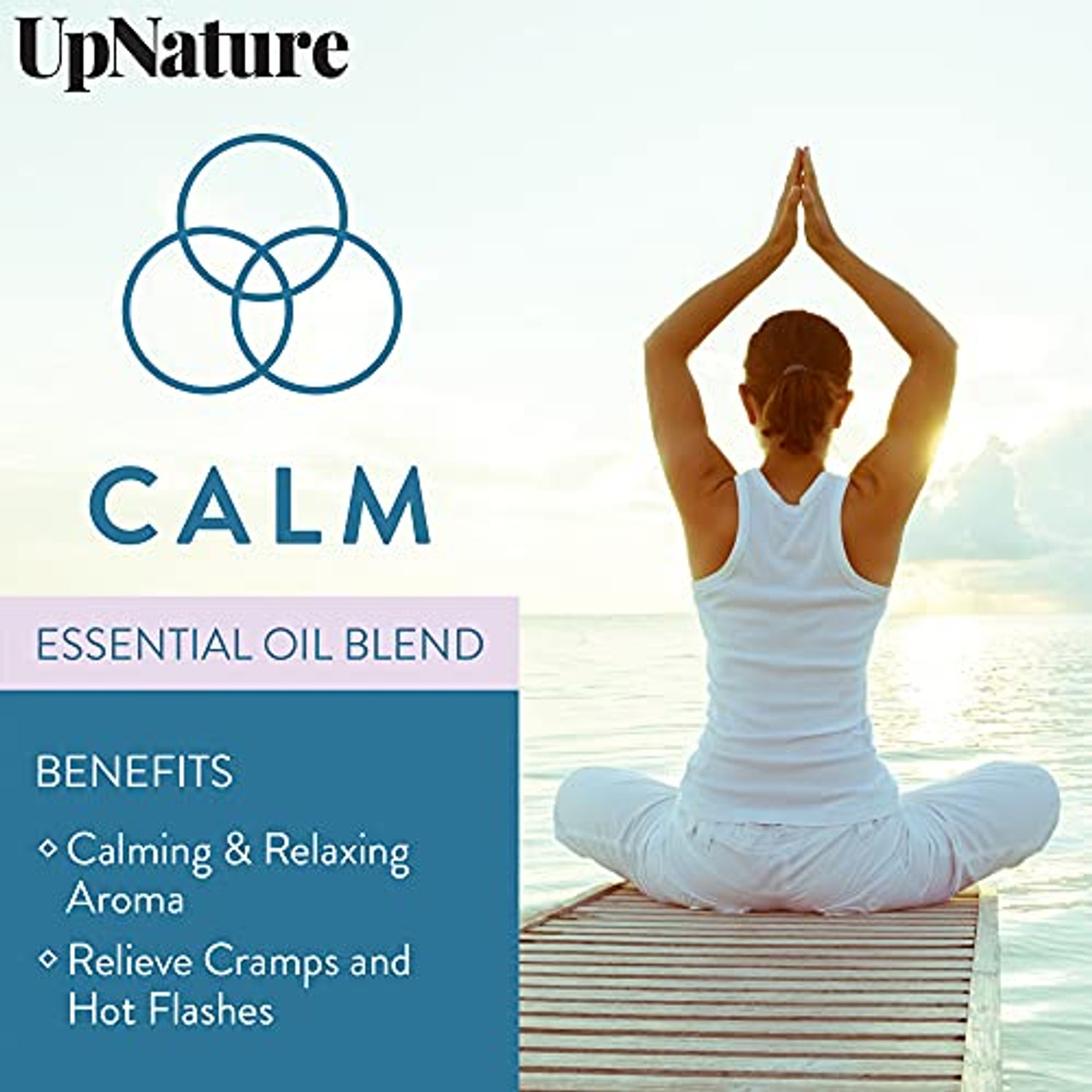 Calm Essential Oil Blend 2 oz - Stress Relief Relaxation Gifts for Women -  Calm Sleep, Destress Aromatherapy