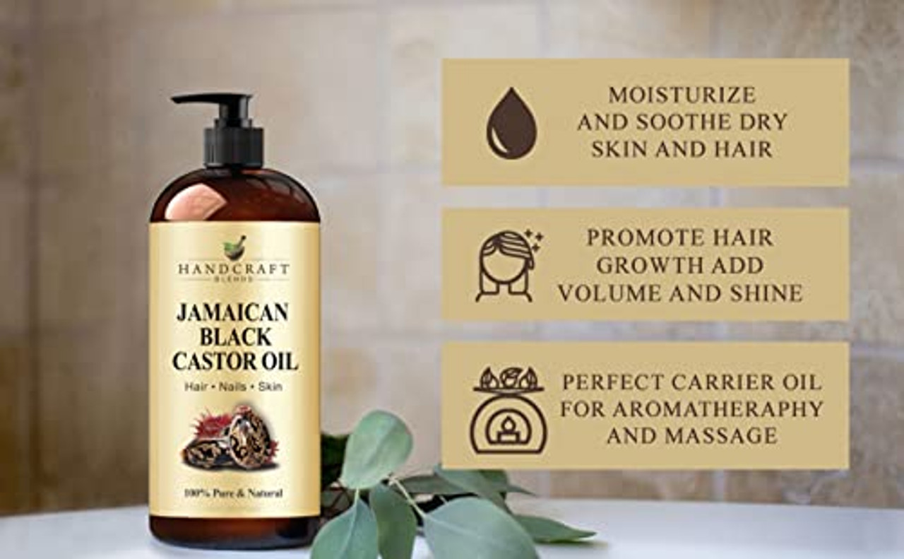 Buy Pure Castor Oil - Certified Organic Castor Oil | Bliss of Earth