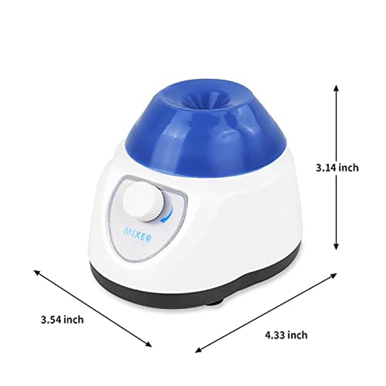 Mini Vortex Mixer, 3000RPM Compact Benchtop Tabletop Shaker - StonyLab