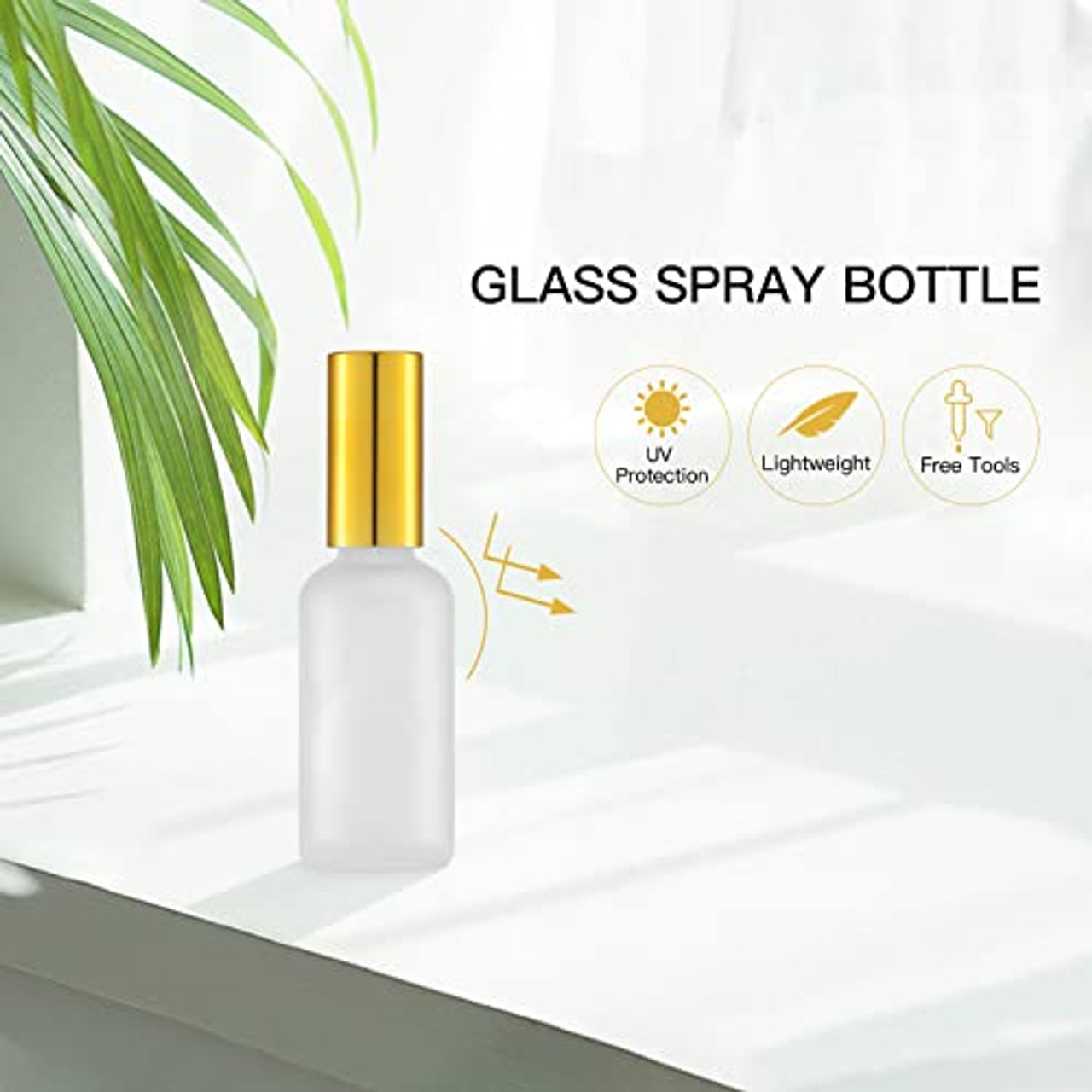 Buy Travel Glass Atomizer Refillable Perfume Bottle 50ML (W)(M