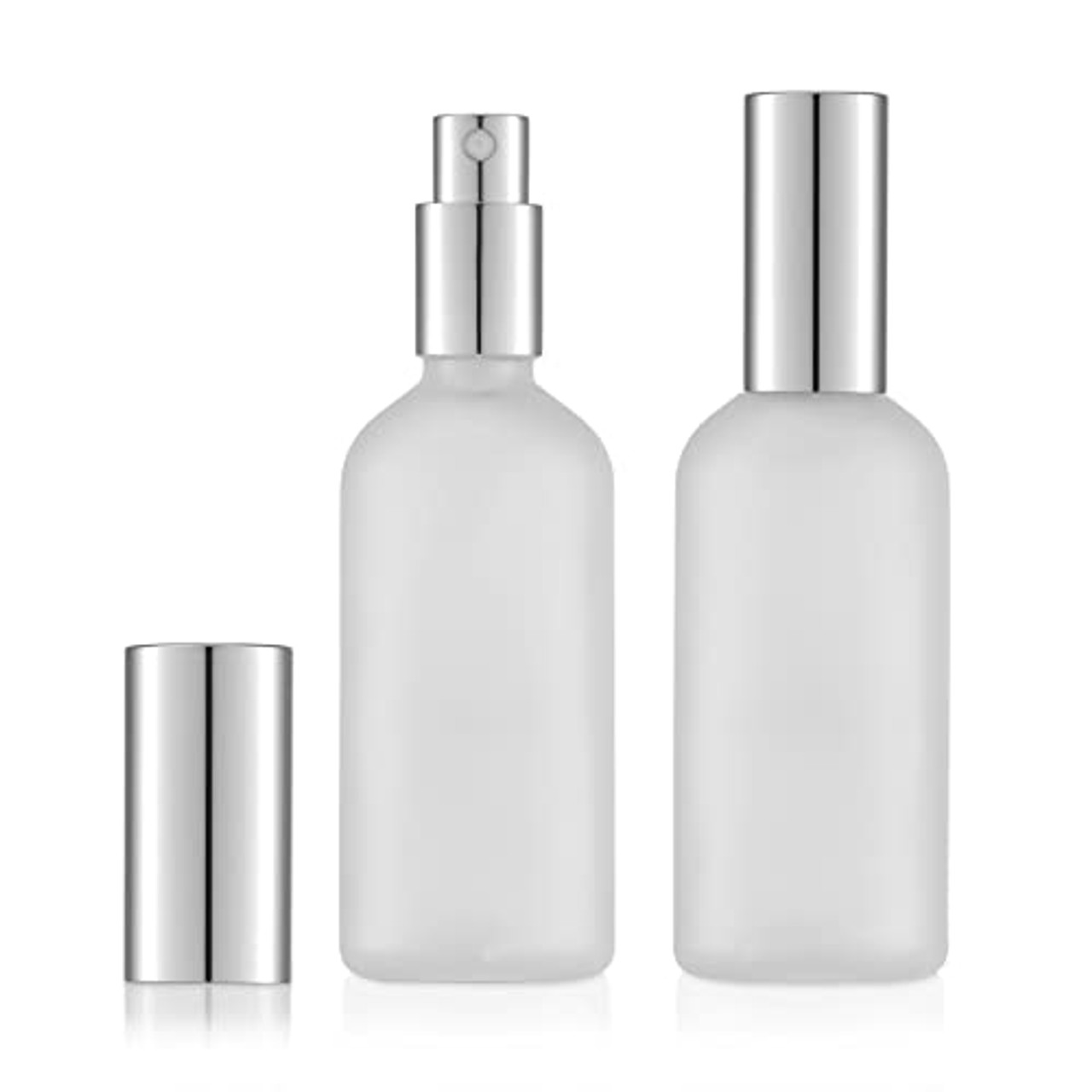 3.4 oz (100ml) Clear Glass Empty Refillable Replacement Glass Perfume or  Cologne Bottle with Spray A…See more 3.4 oz (100ml) Clear Glass Empty