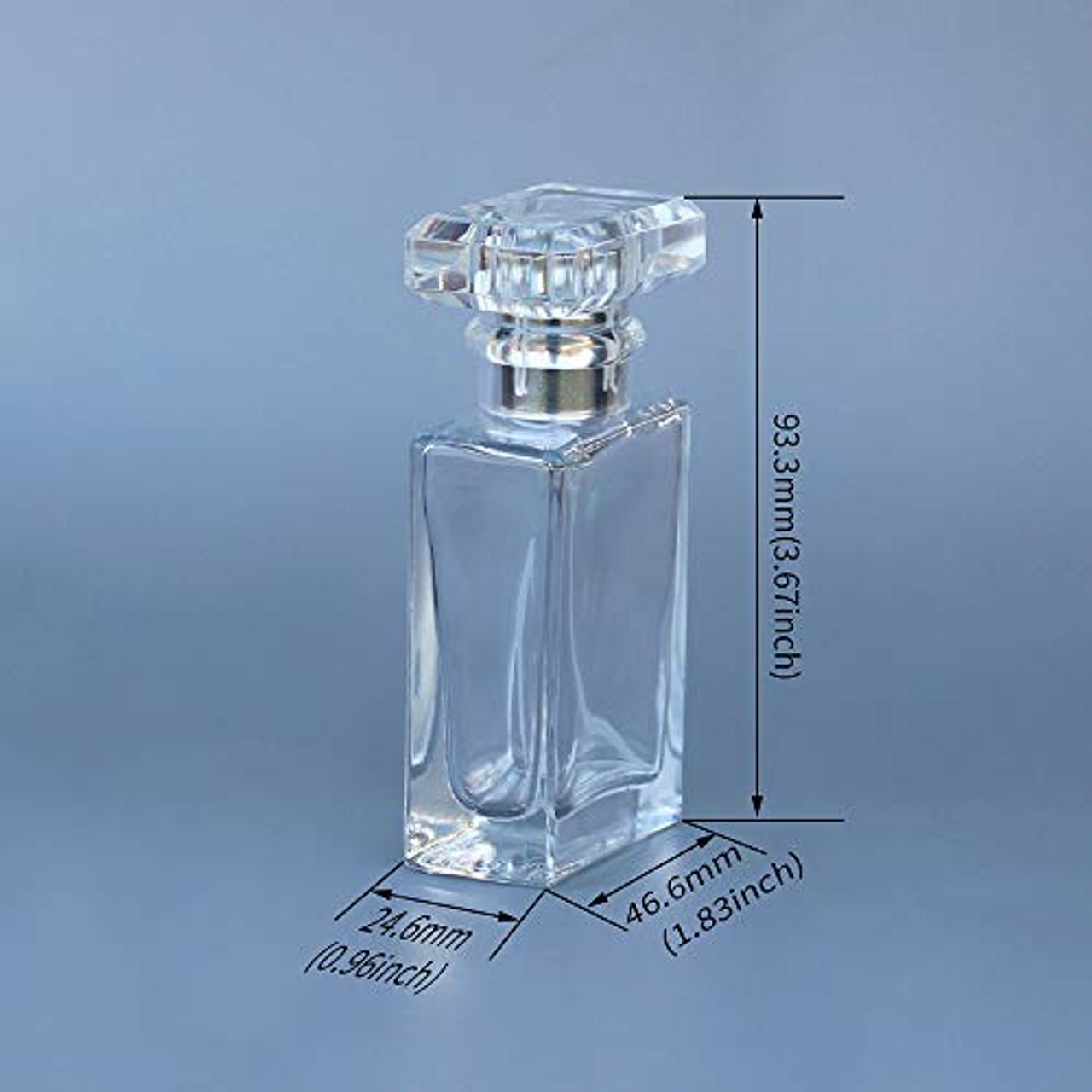 Buy YU FENG Fancy Glass Perfume Bottle Empty with Flowers Bee