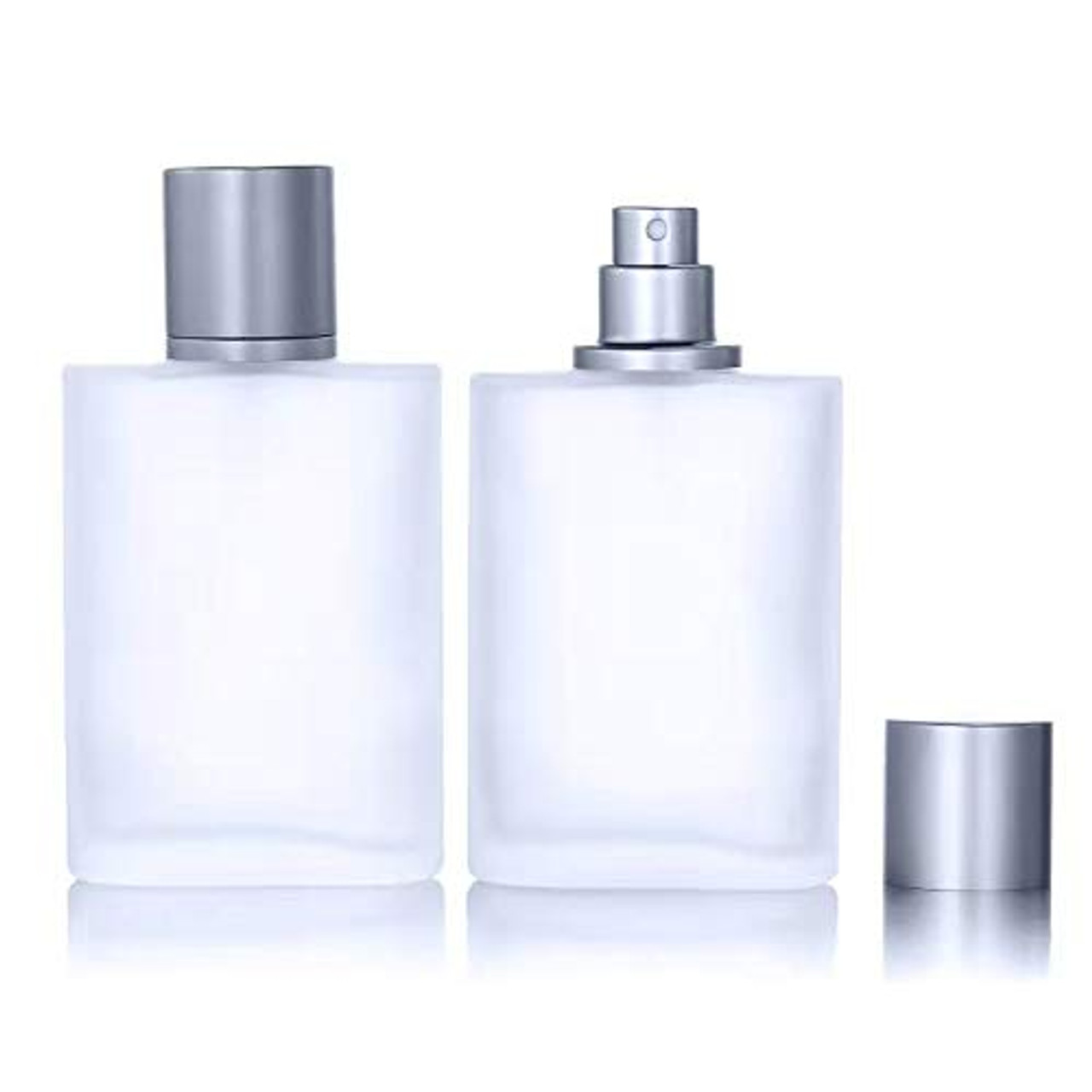 Refillable Travel Perfume Glass Bottle With Spray/Atomizer 1oz/ 2 oz/ 100ML