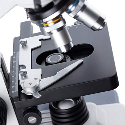 AmScope - 40X-2500X LED Digital Binocular Compound Microscope with
