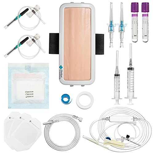 Phlebotomy Practice Kit with Ebook Training Guide - Complete IV