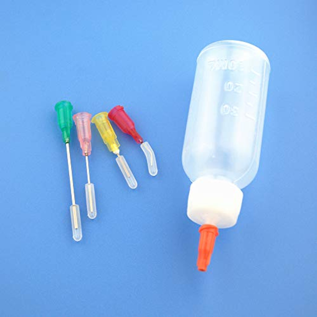 6 Pcs Dispensing Needle 18G x 2 with 3 Pcs 30ml Syringe - Blunt Tip Luer  Lock Super Long Dispensing Needles 