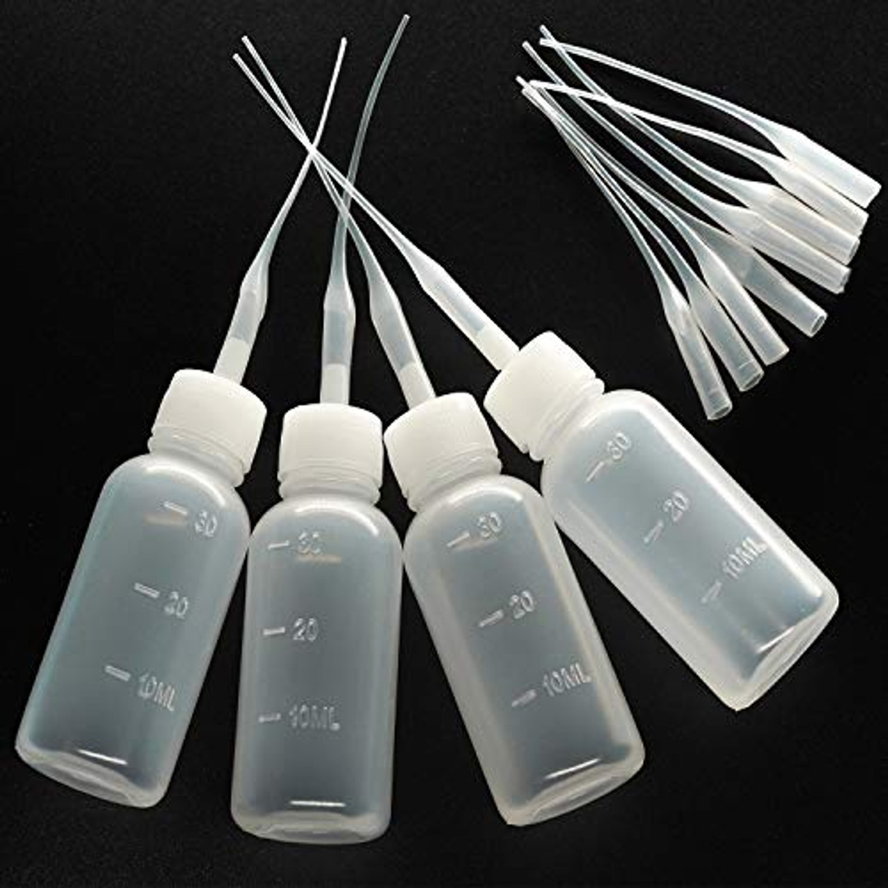 Expesumas 6 Pcs Glue Applicator Bottles 30ml Plastic Squeezable Dropper  Bottles with Blunt Needle Tip 14ga 16ga 18ga 20ga for Glue Applications  Paint Quilling Craft and Oil