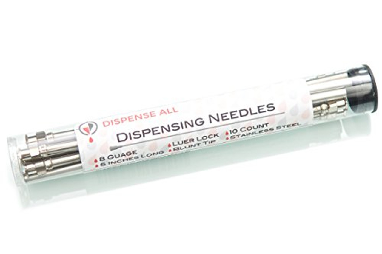 Bstean Glue Applicator Syringe Blunt Needle Cap Industrial Grade Luer Lock  Assorted Stainless Steel Tips (Pack of 12)