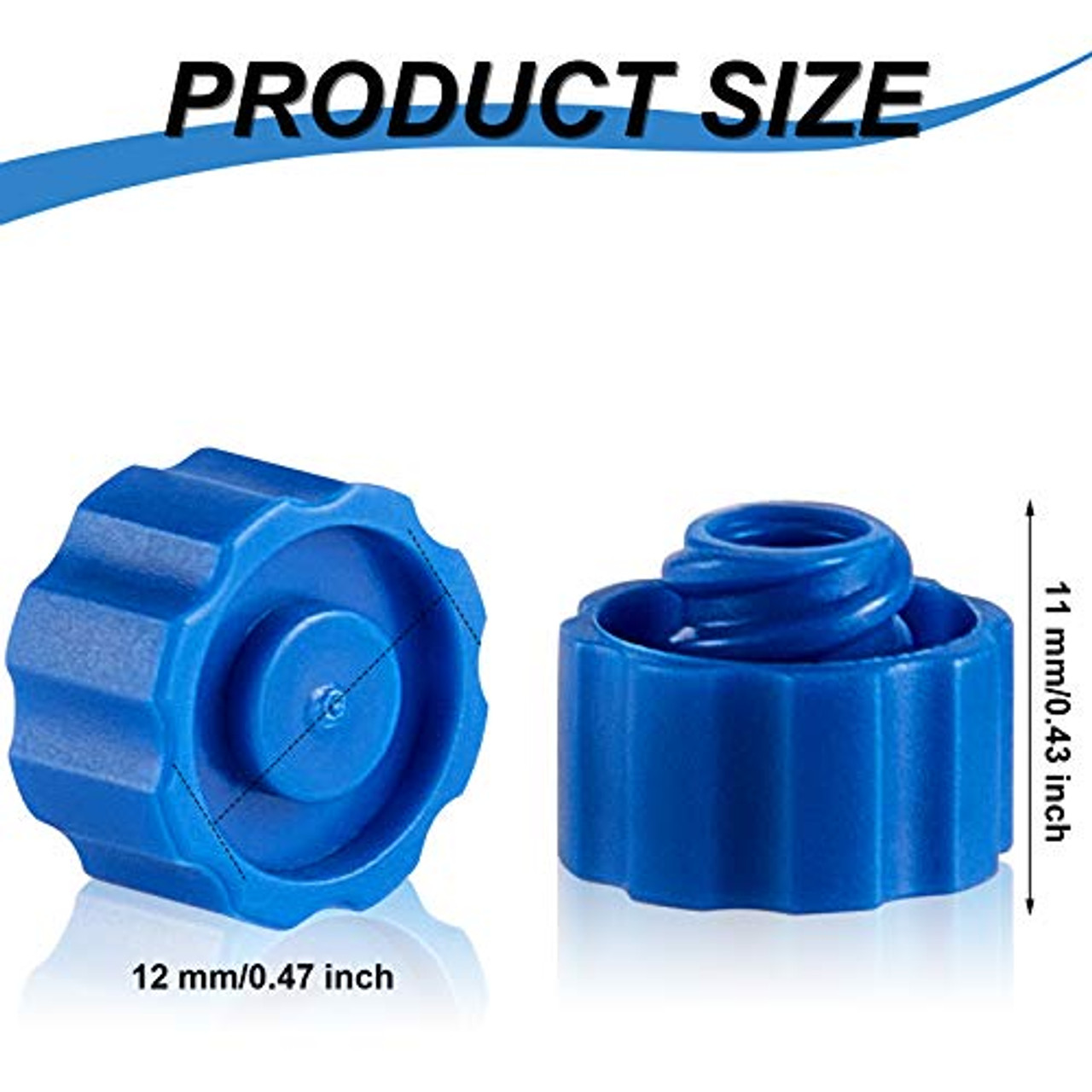 Strong, Durable and Reusable luer lock syringe caps 