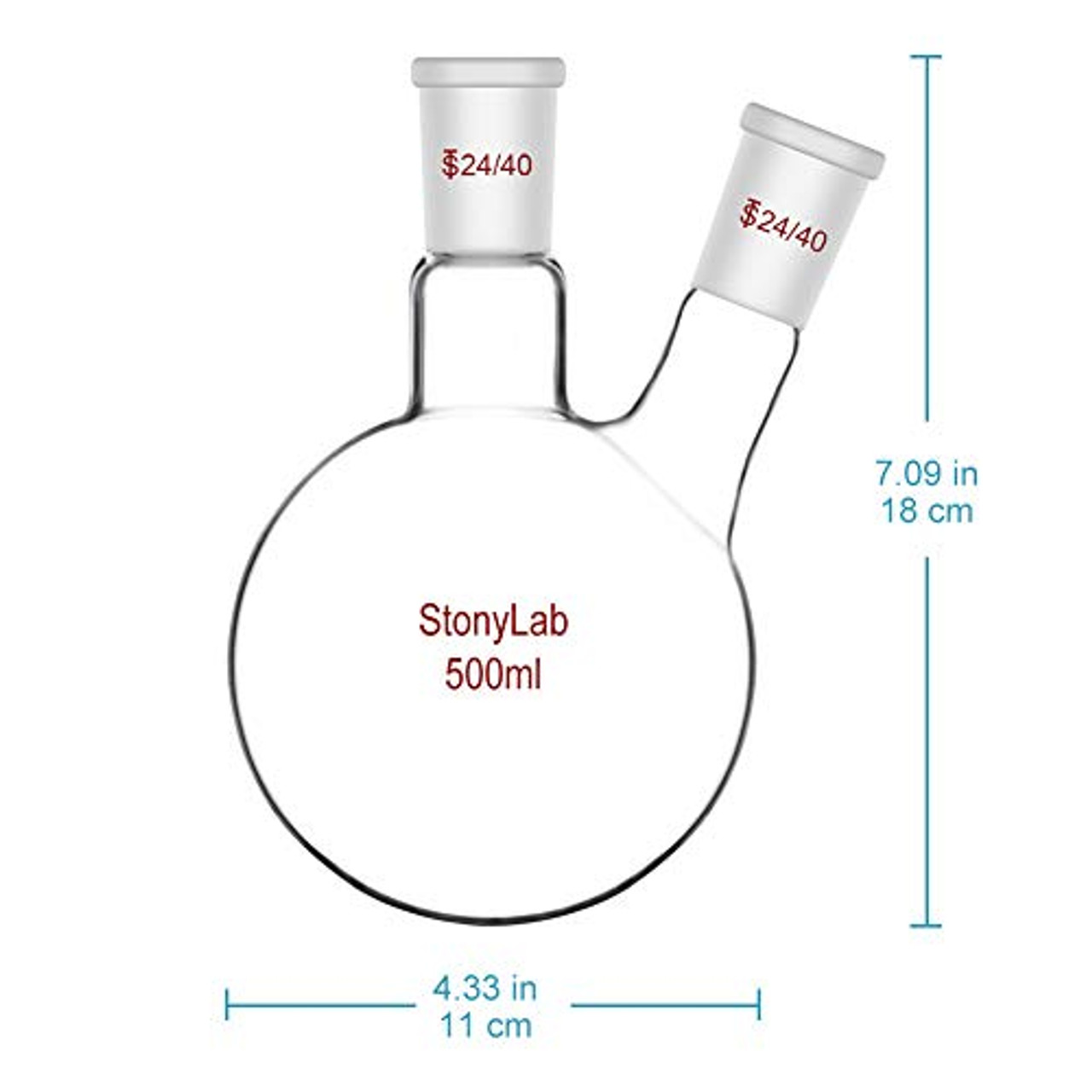 flat bottom flask diagram