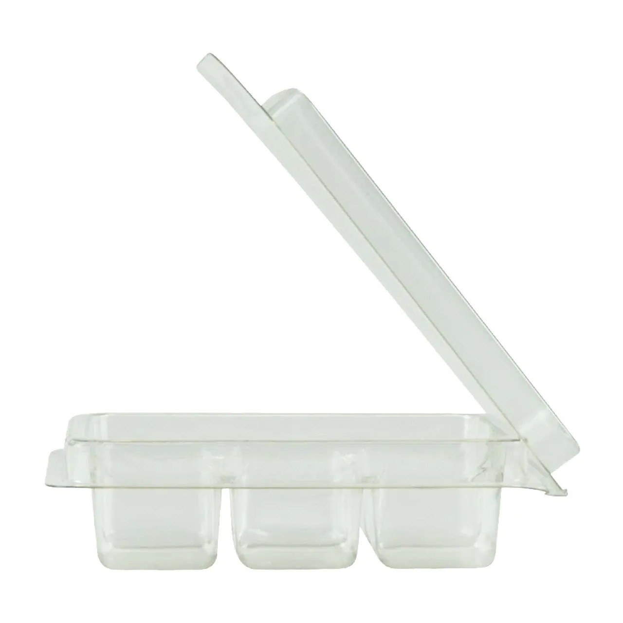 wax melt containers 6 cavity clear
