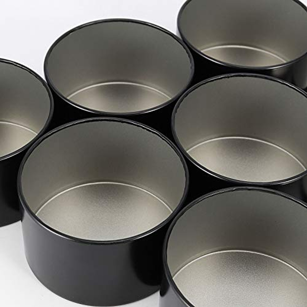 ZOENHOU 60 Pack 4 Oz Candle Tins, Round Empty Metal Tins with Lids,  Portable Metal Storage
