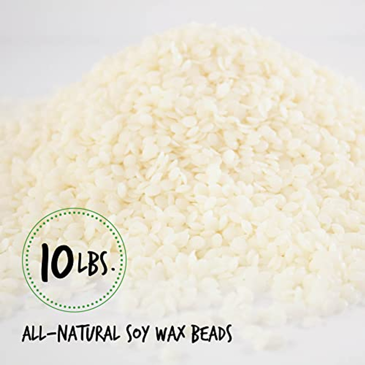 American Soy Organics- 10 lb of Freedom Soy Wax Beads for Candle