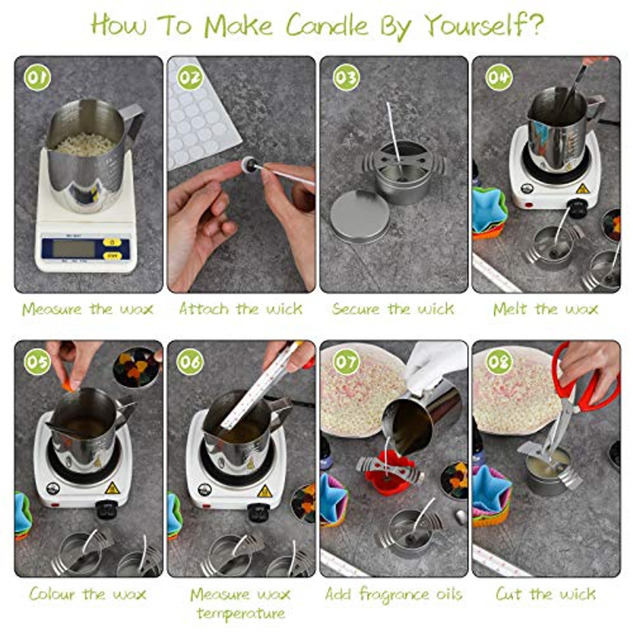 Candle Thermometer (Candle Making Kit Add-on)*