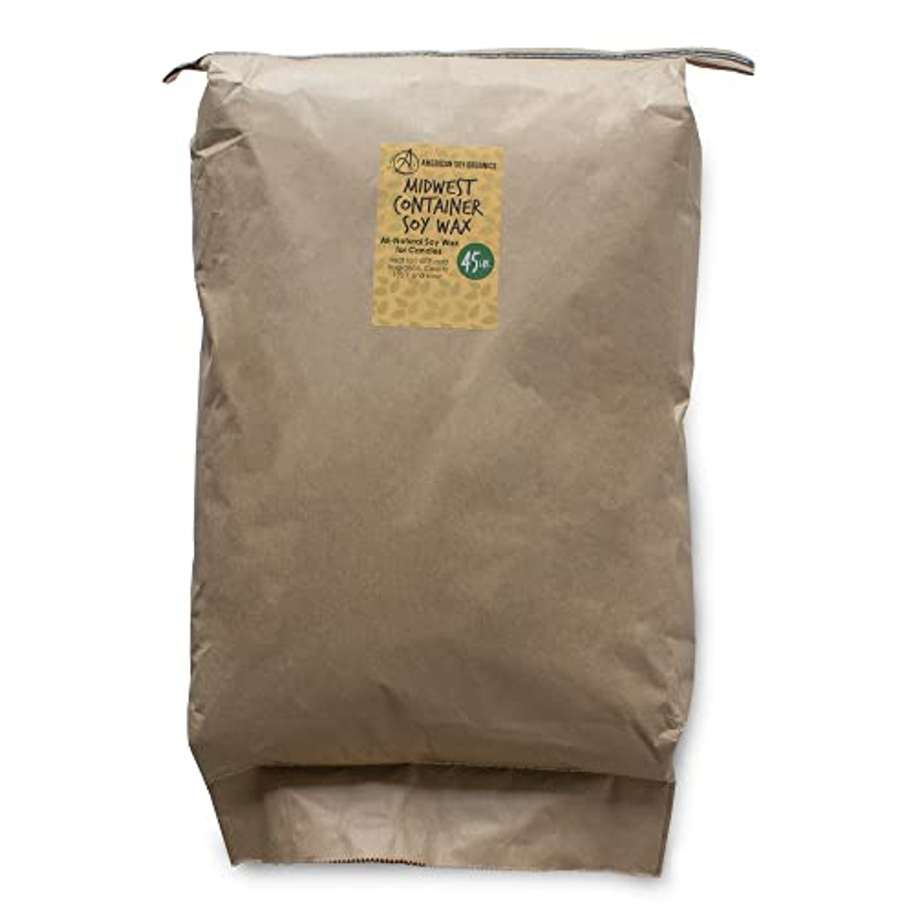 American Soy Organics - 100% Midwest Soy Container Wax Beads for Candle  Making, 10 lb Bag 10 pound bag
