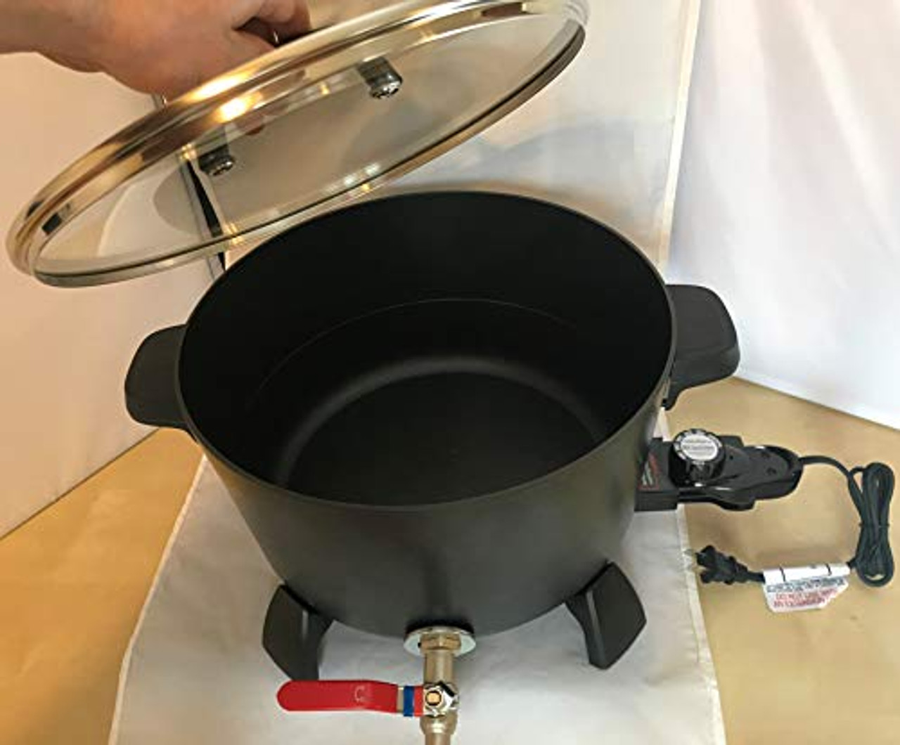 Wax Melter for Candle Making: Extra Large 17.5 LB Wax Capacity Electric Wax  Melting Pot Machine