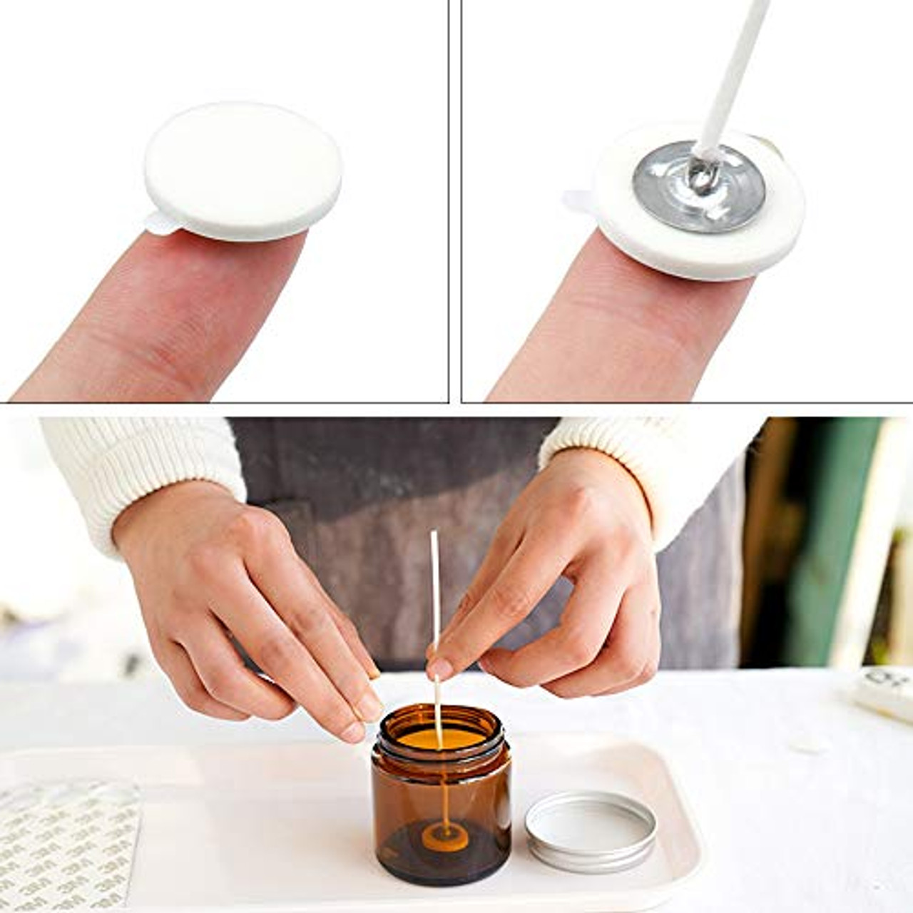 Candle Wick Centering Device –