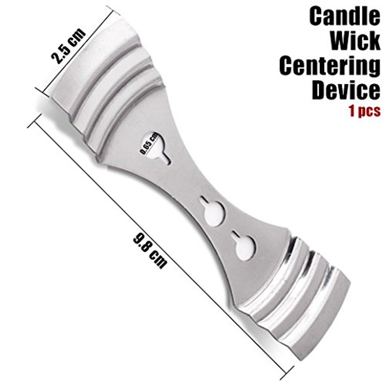 1Pcs Metal Candle Wick Centering Devices Silver Stainless Steel Candle Wick  Holder for DIY Handmade Candle Making Accessories
