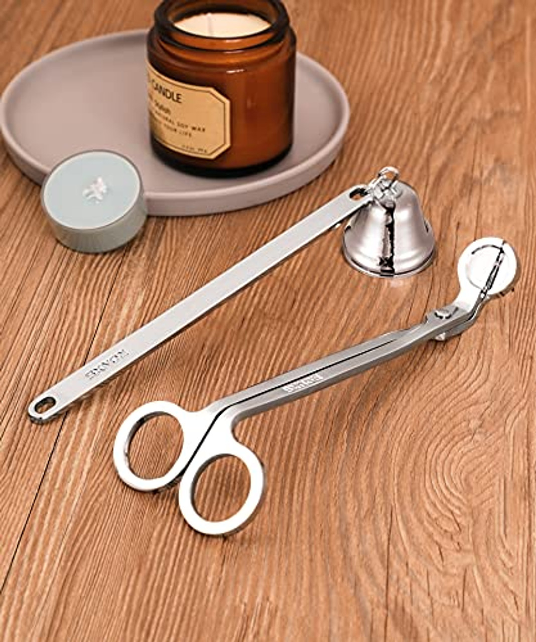 Polished Wick Cutter Candle Wick Dipper Candle Accessory Snuffer Trimmer