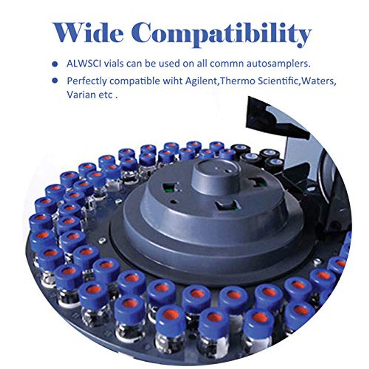 ALWSCI C0000410 2mL 9 mm Screw Top Polypropylene Vials, – Distribution  LabSphere inc.