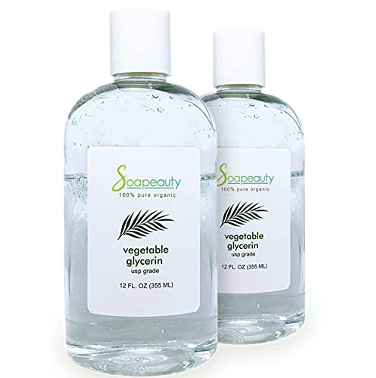 VEGETABLE GLYCERIN Organic USP Grade Non-GMO Natural | Cosmetic Products,  Skin, Hair Care, Soap Making, Household Uses | Soapeauty | 24 oz