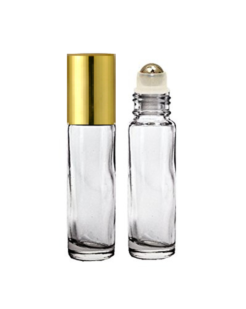 Chanel: No. 5 - Type Scented Body Oil Fragrance [Roll-On - Clear Glass -  Brown - 1/4 oz.] 