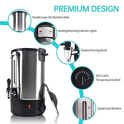 Wax Melter for Candle Making Extra Large Wax Melting Furnace with Quick