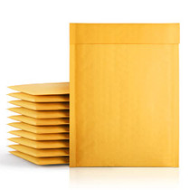 Kraft Bubble Mailers 6x10 Self-Seal Shipping Bags, Padded Envelopes, Packaging Bags, Bubble Mailer Mailing Envelopes, Shipping Envelopes, Packaging for Small Business, 50 Pack Bulk #0 Mailers