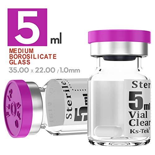 Sterile Empty Vials with Self Healing Injection Port,with Flip Off ...