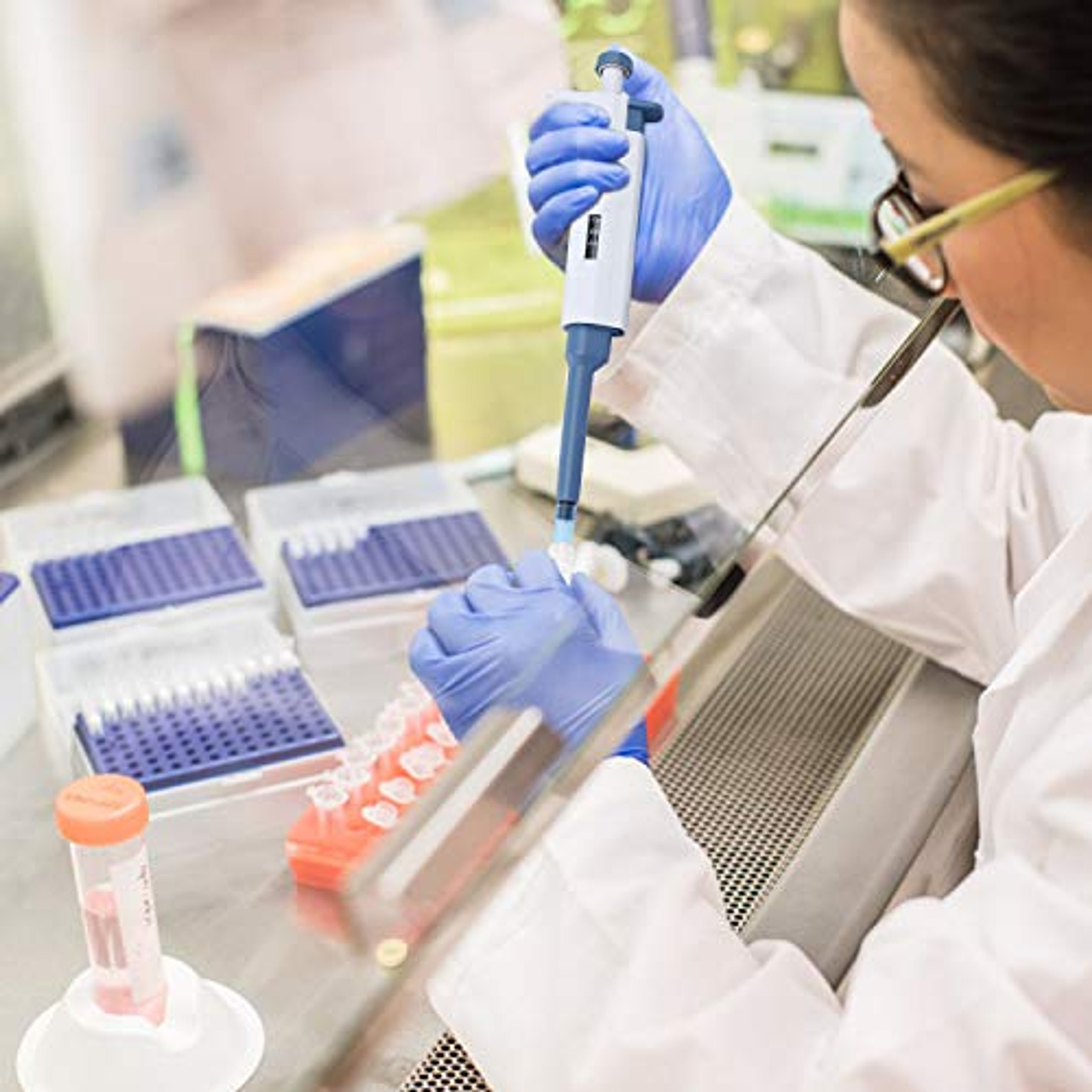 Adjustable Micropipette 0.5ul10ul, Single Lab Pipette HighAccurate