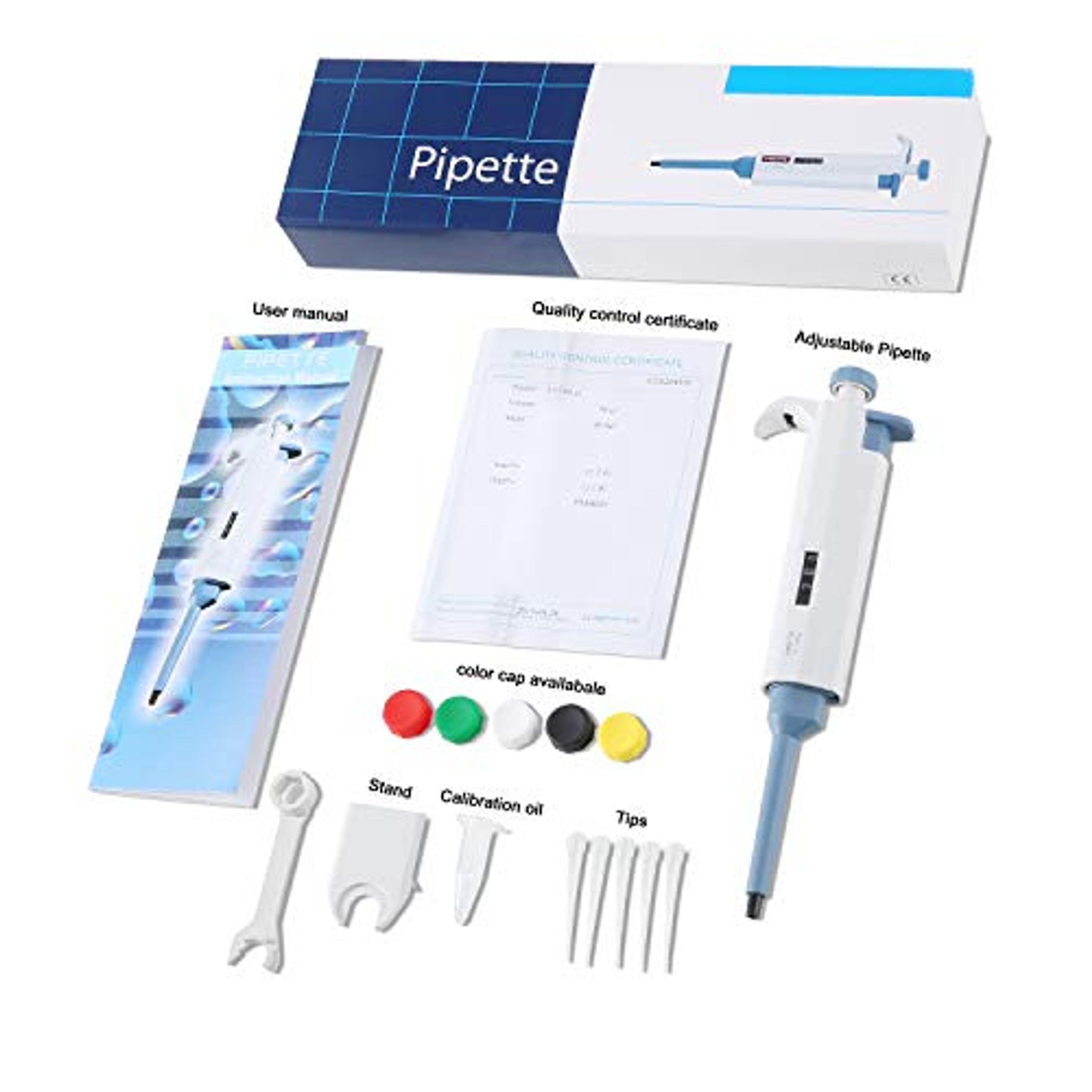 Adjustable Pipettor Pipette 10ul100ul Micropipette HighAccurate