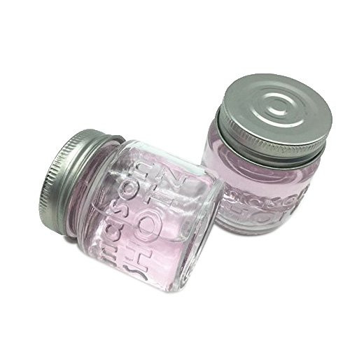 2 oz, Mason Jar Shot Glasses with Lids (Set of 8) Mini Mason Shooter